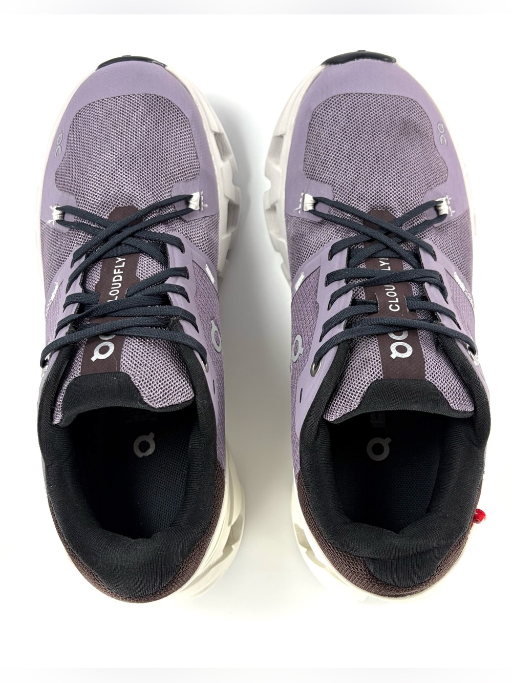 On Cloudflyer 4 Women’s Running Shoes Shark Pearl Purple Size 6 - Picture 7 of 14